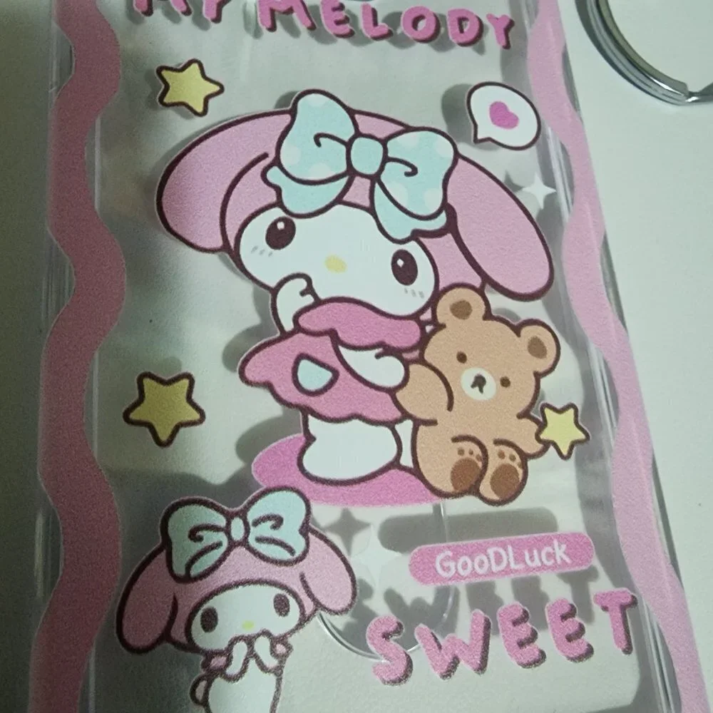 Brand New My Melody I I.D Holder Keychain